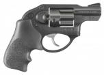 Ruger 5401 LCR DAO 38 Special +P 1.875" 5rd Blk Hogue Tamer Monogrip Black